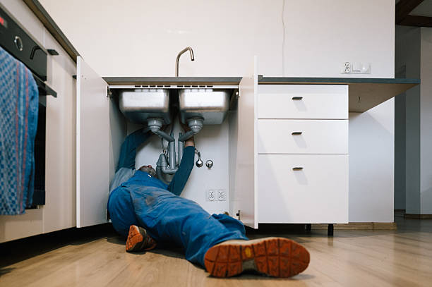 Professional Drain Cleaning technician working in Rio Dell, CA